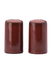 Luzerne 6.6cm Rustic China Pepper Shaker, RT3411007PCR, Crimson Maroon