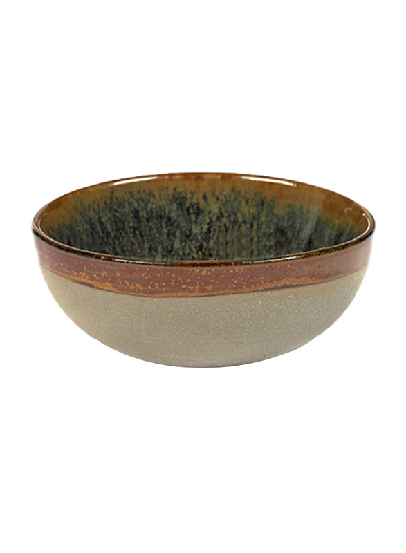 

Serax Medium Surface By Sergio Herman Stoneware Multi-Purpose Bowl, 307-B5116208B, Indi Grey