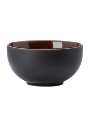 Luzerne 22oz Rustic China Bowl, 14.5 x 7.7cm, Crimson Maroon