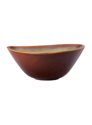 Luzerne 14oz Rustic China Soup Bowl, 15.5 x 14.5 x 6.9cm, Sama Yellow