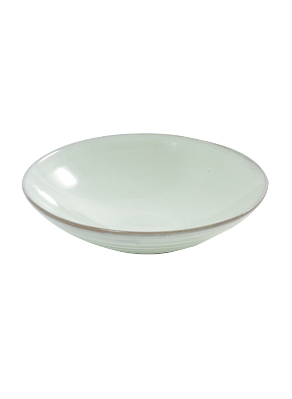 Serax 23cm Aqua by Serax Terracotta Soup Plate, B1413006, Aqua