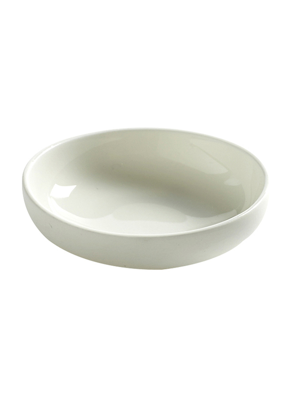 Serax 6cm Aqua by Serax Porcelain Piet Boon Low Plate, 307-B9214700, White