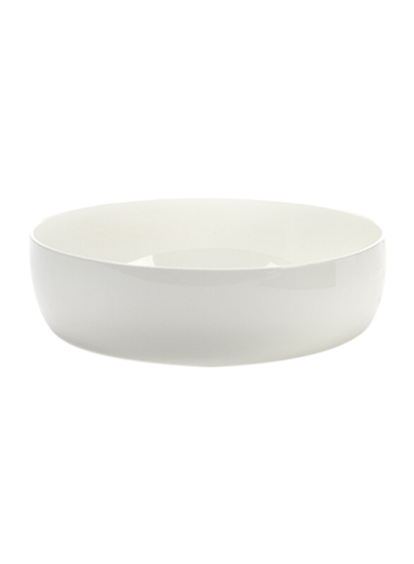 

Serax Large Base By Piet Boon Glazed Porcelain Piet Boon Low Bowl, 307-B9214720H, White