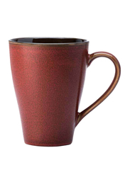 Luzerne 9oz Rustic China Mug, 258-RT2002730CR, Crimson Maroon