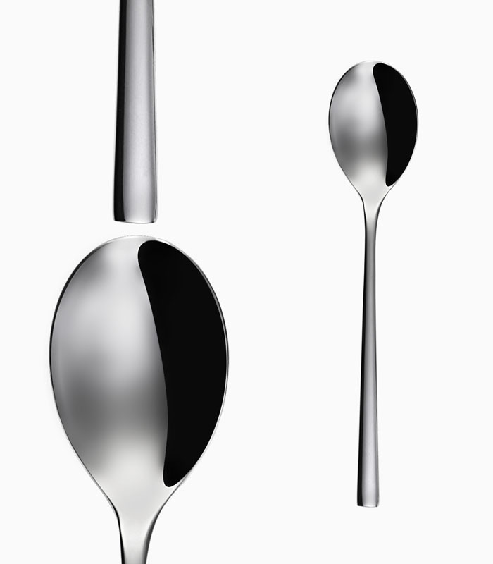 Sola Swiss Living Stainless Steel Table Spoon, Silver
