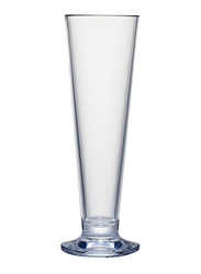 Strahl 16oz Pilsner Footed Polycarbonate Beer Glasses, 224-411603, Clear