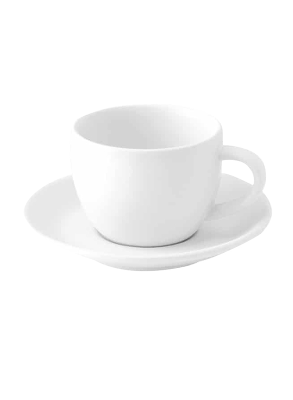 

Luzerne 6oz Eco China Tea Cup, 258-CW1407124, White