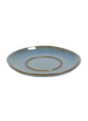 Serax 13.5cm Terres de Reves by Anita Le Grelle Stoneware Plate for Cup, 307-B5117304A, Smokey Blue