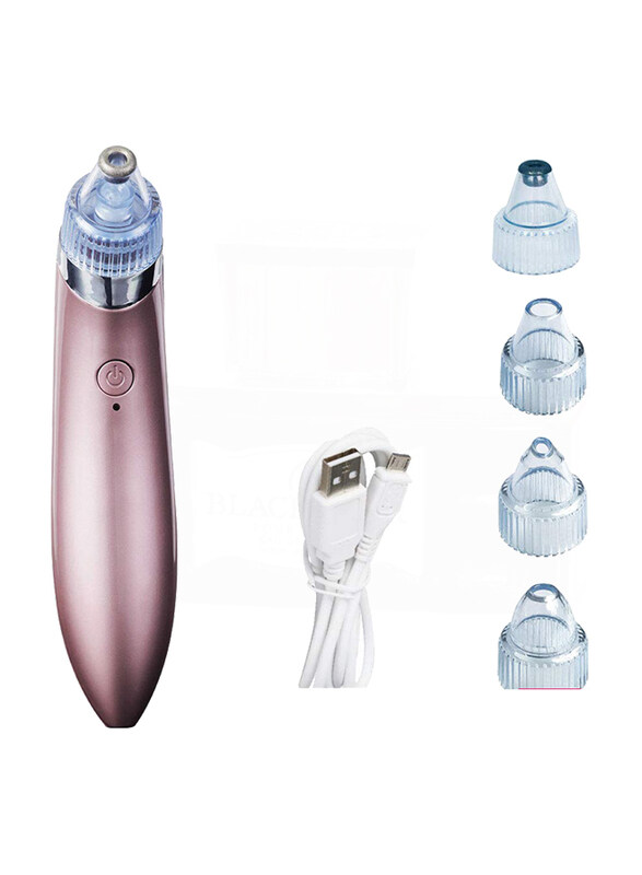 

Unbranded Vacuum Cleaner Suction Comedo Remover for Women, Rose Gold, 1 Piece