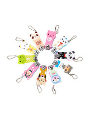 10 Piece Cartoon Animal Pattern Nail Clipper Set, Multicolour