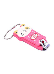 2 Pieces Cute Cartoon Nail Clipper Set, Multicolour