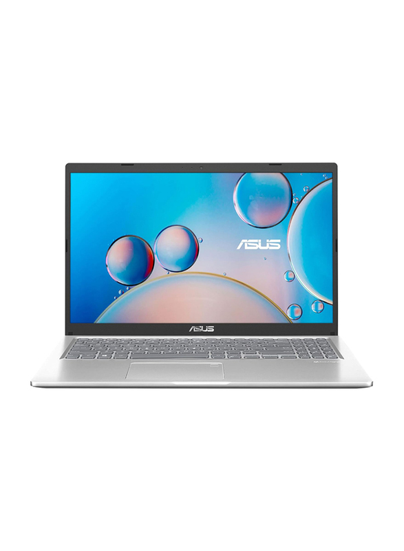 Asus Slim Laptop, 15.6" HD Display, Intel Celeron N4020, 128GB SSD, 4GB RAM, Intel UHD Graphics, EN-AR KB, Win 11 Home, X515MA-BR913WS, Silver