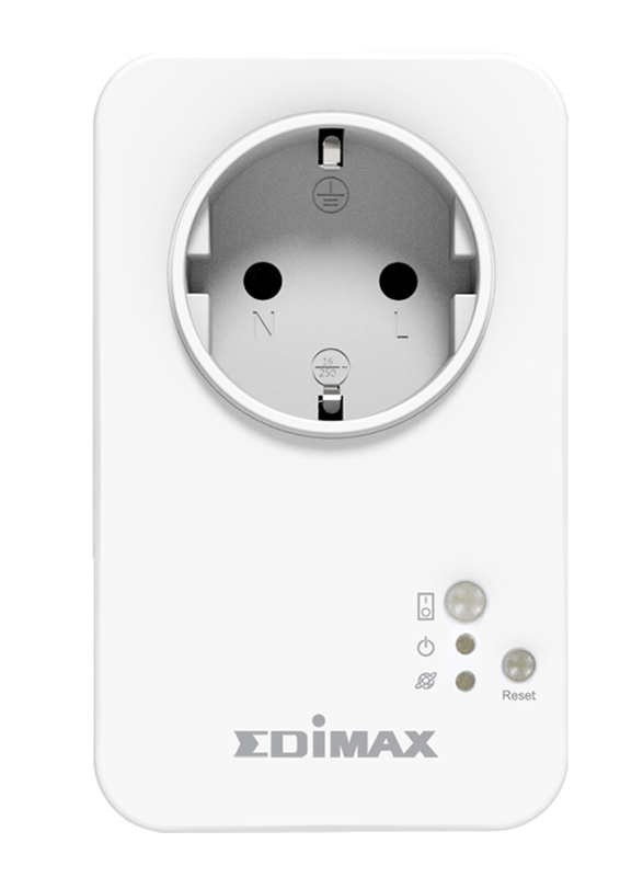 ايديماكس SP-1101W-UK مفتاح تحكم ذكي سمارت بلوغ (UK-PSU), 15 امبير, ابيض