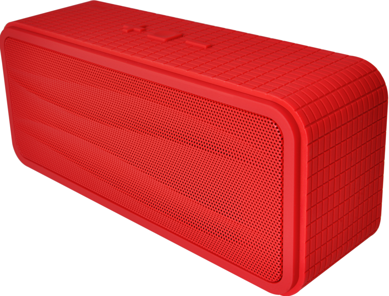 Divoom ONBEAT-200 Bluetooth Portable Subwoofers, Red