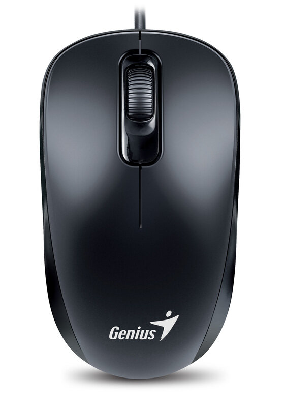 

Genius DX-110 Classic 3-Button USB Mouse,1000 DPI G5, WITH SMART GENIUS APP, Black