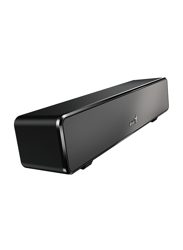 Genius 100 USB Sound Bar, Black