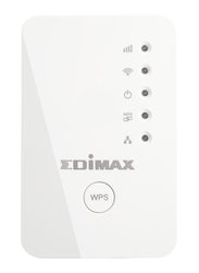 Edimax N300 Mini Universal Wi-Fi Range Extender/Access Point/Wi-Fi Bridge (EU), EW-7438RPN-M, White