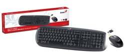 Genius KB-8000X Twintouch Keyboard and Mouse for PC, Black