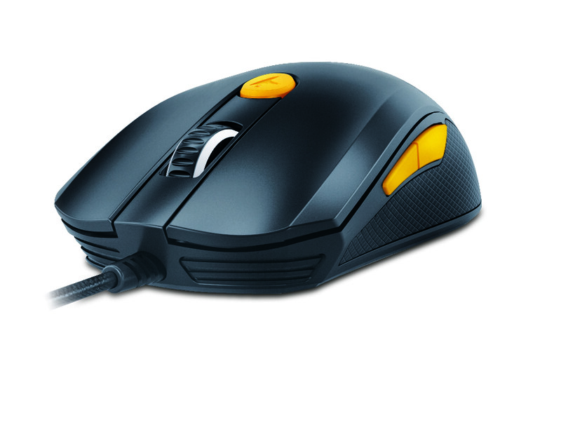 

Genius M8-610 Scorpion Laser Mouse, Black and Orange