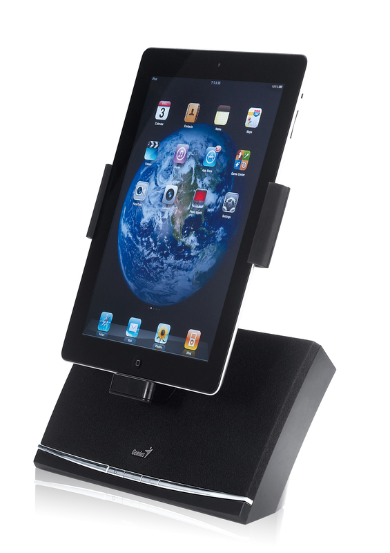 Genius SP-i600 iPad Docking Speaker System, Black