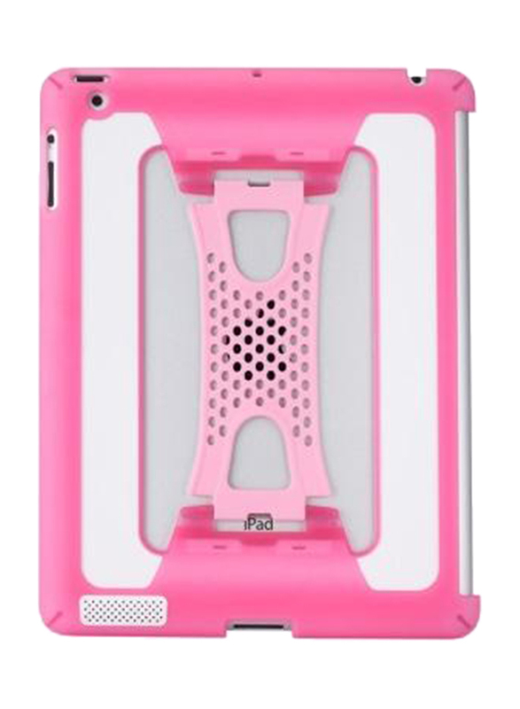 Lafeada Apple iPad 1/2/3 Tactile Shell Tablet Case Cover, Pink
