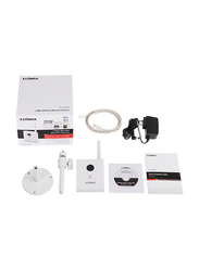 ايديماكس IC-3115W-UK كاميرا شبكة لاسلكية مع عدسة 1.3 ميغابكسل, (UK PSU), ابيض