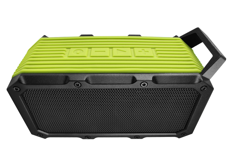 DIVOOM Voombox-ongo Portable Ultra Rugged and Water Resistant Bluetooth 4.0 Wireless Bicycle Speaker with Speakerphone, Green