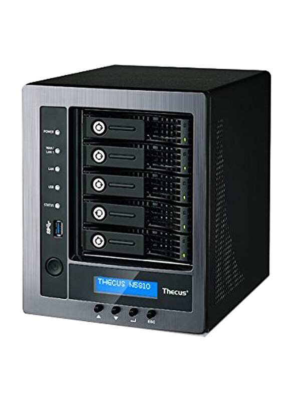 

Thecus N4810 4-Bay Soho/Smb Intel Celeron NAS Server, Black