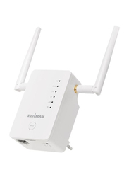 Edimax AC1200 Smart Dual Band Wi-Fi Extender (UK PSU) EDRE11-UK, White