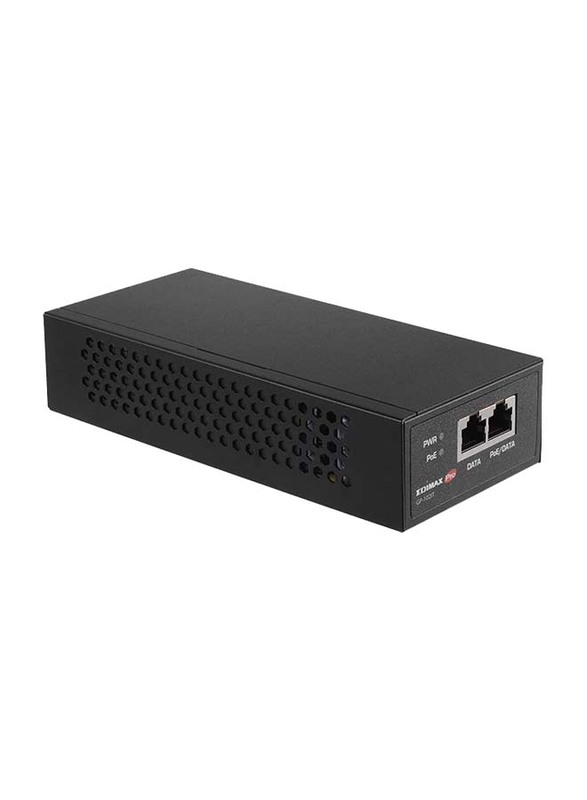Edimax GP-102IT IEEE 802.3bt Gigabit 60W PoE++ Injector Wifi Extender, Black