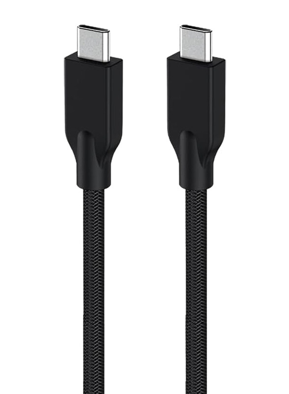 

Genius 150cm Fast Charging Cable, USB Type C to USB Type C Cable, Black