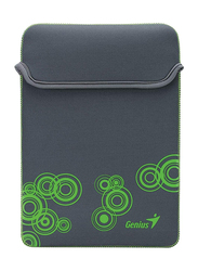 جينيس غطاء حماية لجهاز التابلت/آيباد/آيباد ميني 10 انش من البوليستر المقاوم للماء, GS-1001, رمادي/اخضر