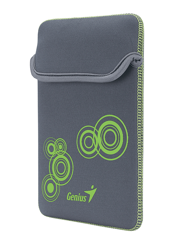 Genius Tablet PC/iPad Mini/iPad 8-inch Polyester Waterproof Sleeve Bag, GS-801, Grey/Green