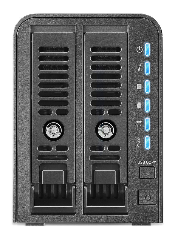 

Thecus 2U Rack Mount Enterprise NAS, N12000 PRO, Black