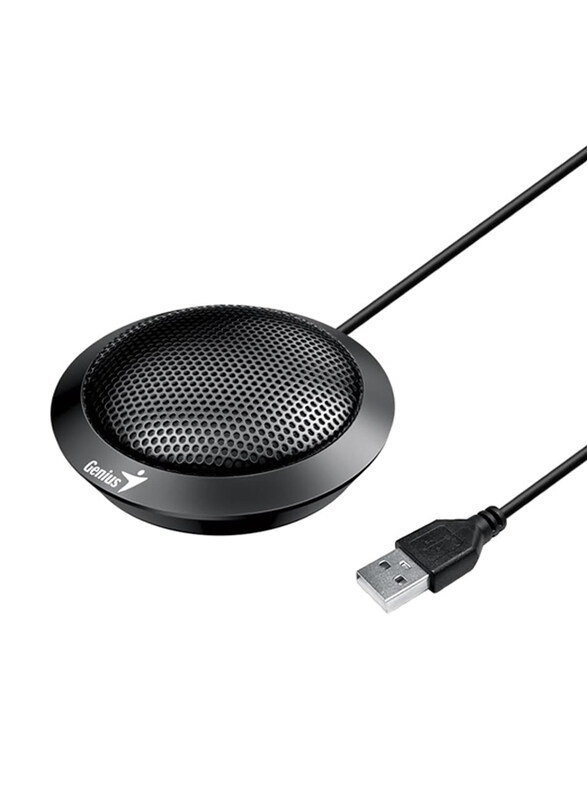 

Generic Genius MIC-100U USB 360° Omnidirectional Conference Microphone, Black