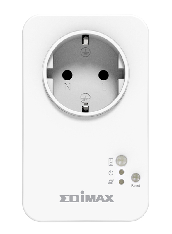 Edimax SP-1101W Smart Plug Switch Intelligent Home Control, 13A, White