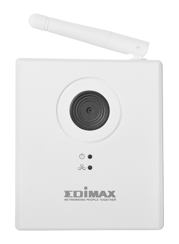 ايديماكس IC-3115W-UK كاميرا شبكة لاسلكية مع عدسة 1.3 ميغابكسل, (UK PSU), ابيض