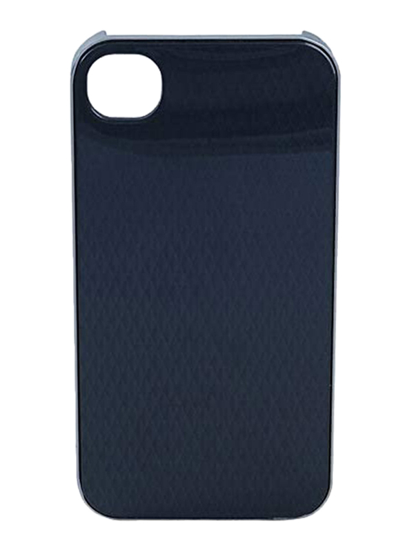 Lafeada Apple iPhone 4/4S Spectrum Mobile Phone Case Cover, Silver/Dark Nickel