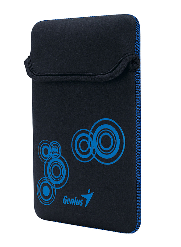 Genius Tablet PC/iPad Mini/iPad 8-inch Polyester Waterproof Sleeve Bag, GS-801, Black/Blue