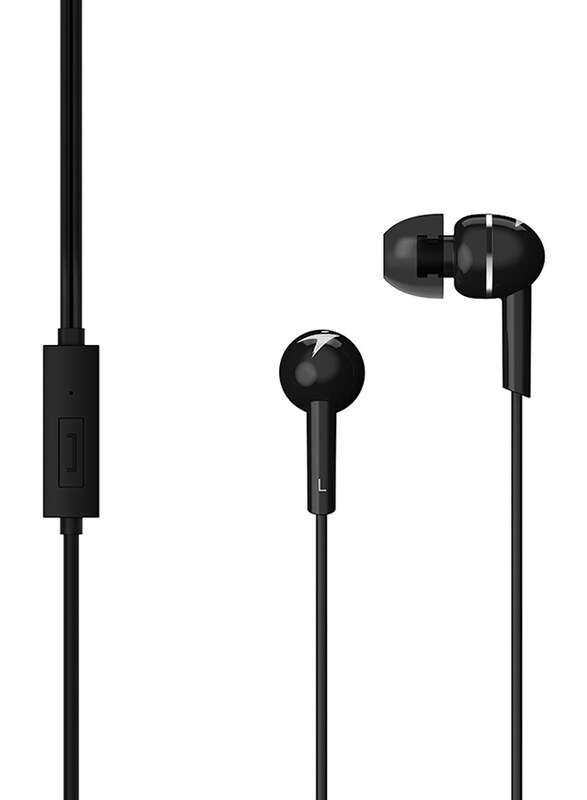 

Genius HS-M300 3.5mm Jack In-Ear Headphones, with Mic, Black
