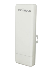 Edimax N150 High Power Outdoor Wireless Access Point/Range Extender with Built-in 12dBi Antenna, EW-7303HPNV2, White