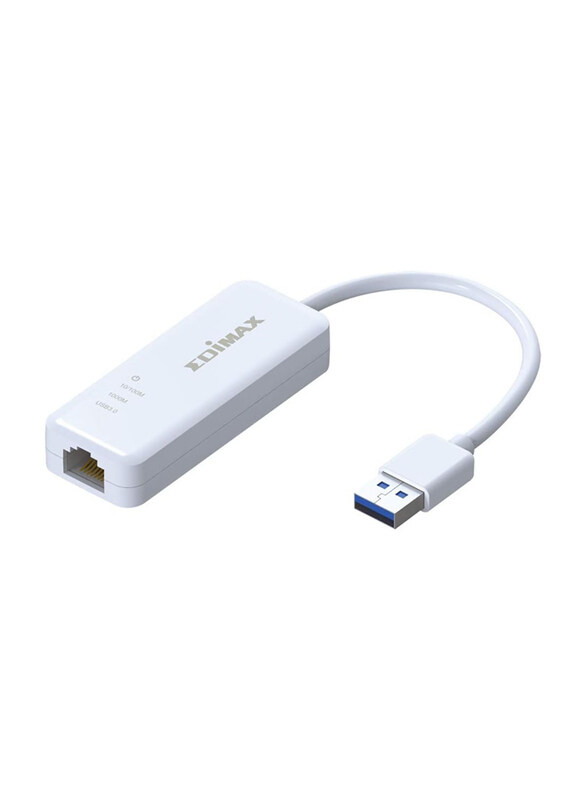 

Edimax EU-4306 USB 3.0 Gigabit Ethernet Adapter, White
