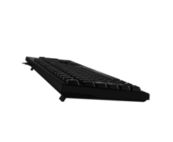    لوحة مفاتيح : أسود  ، مع تطبيق KB-101  SmartGenius      