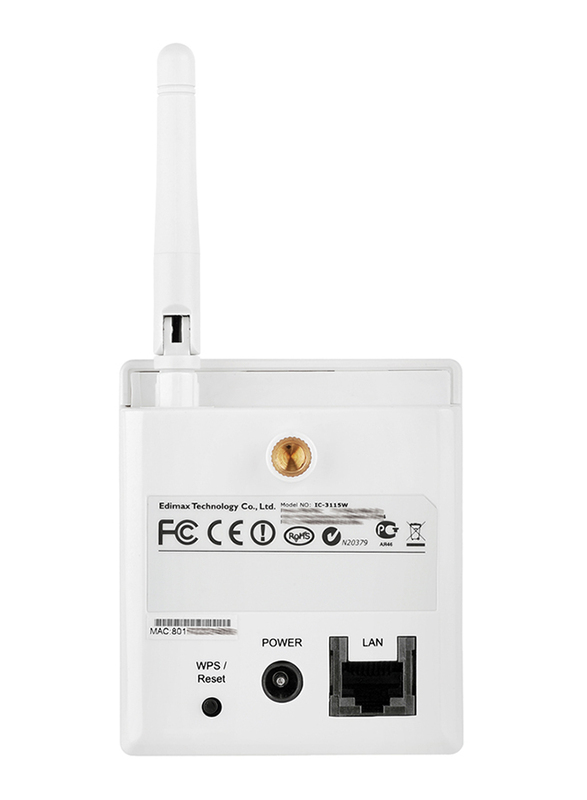 Edimax IC-3115W Wireless Network Camera with 1.3 MP, White