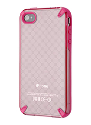 Lafeada Apple iPhone 4/4S Belle Plus Mobile Phone Case Cover, Pink/Crystal