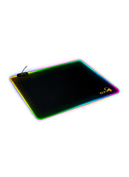جينيس GX-Pad 800S لوحة ماوس للالعاب بإضاءة ار جي بي, اسود
