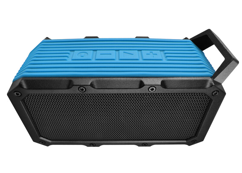 

DIVOOM Voombox-ongo Portable Ultra Rugged and Water Resistant Bluetooth 4.0 Wireless Bicycle Speaker with Speakerphone, Blue