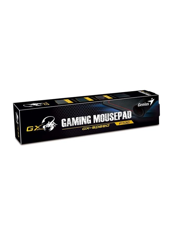 Genius P100 GX-Speed Gaming Mousepad, Black
