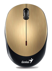 Genius NX-9000BT Wireless Optical Rechargeable Mouse, Gold