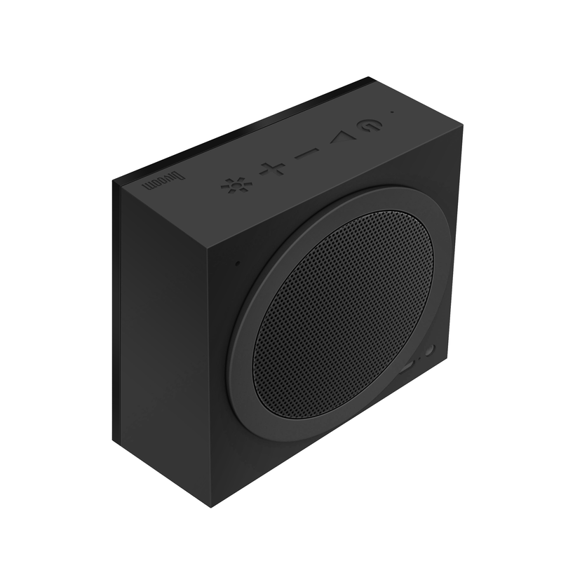 Divoom Aurabox Bluetooth 4.0 Smart LED Speaker with APP Control for Pixel Art Creation, Black
